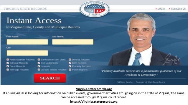state of virginia public criminal records